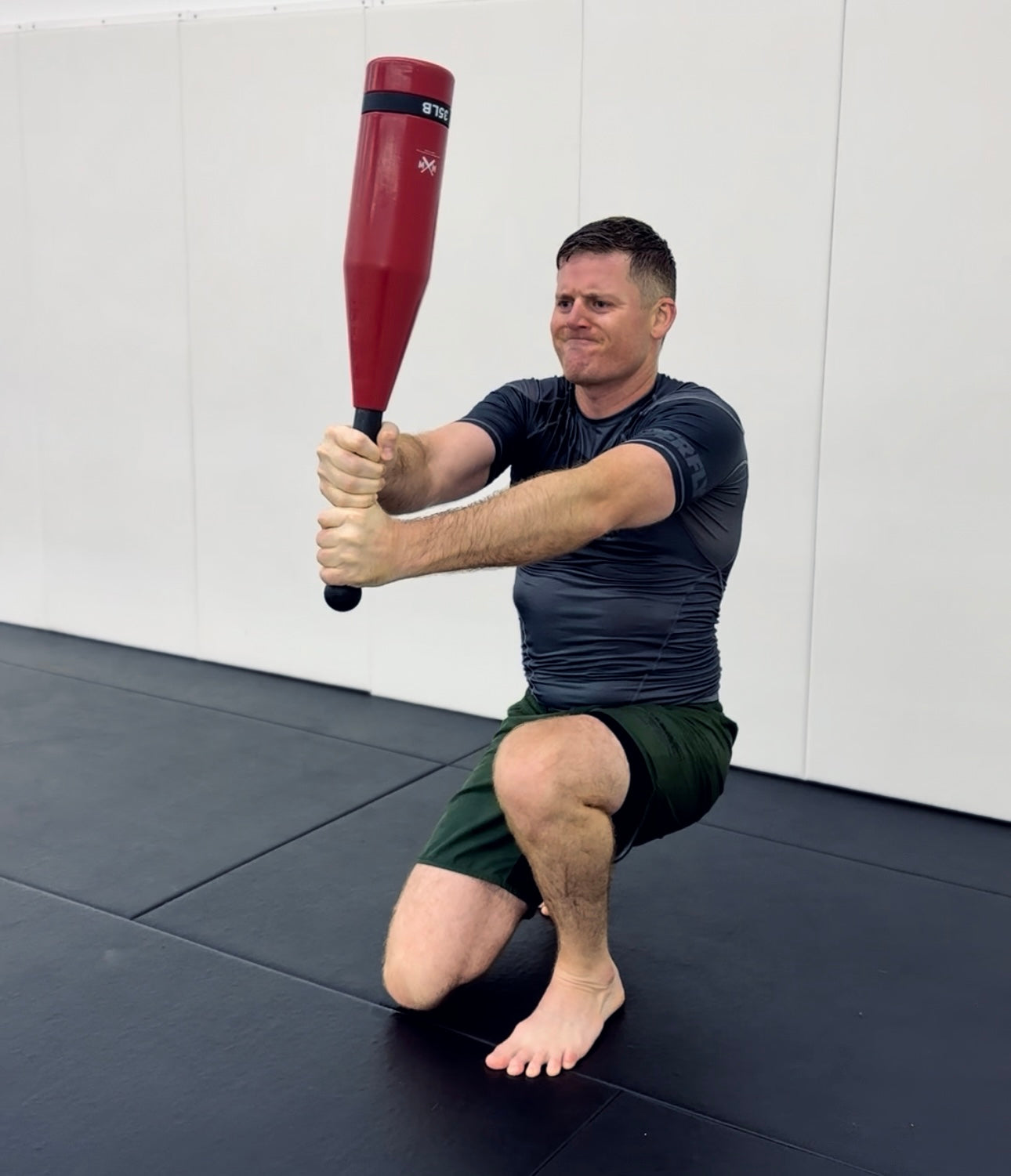 Savage Strength for Grapplers: 3 Hunter Squat Variations with The Heavy Club